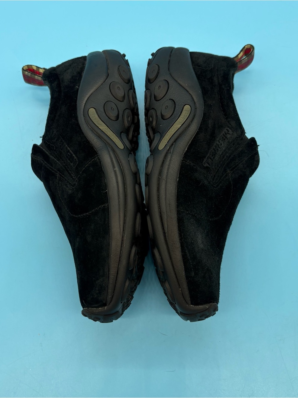 Merrell Jungle Moc Midnight Black
Suede Slip-On Shoes Size 8W - Picture 3 of 7